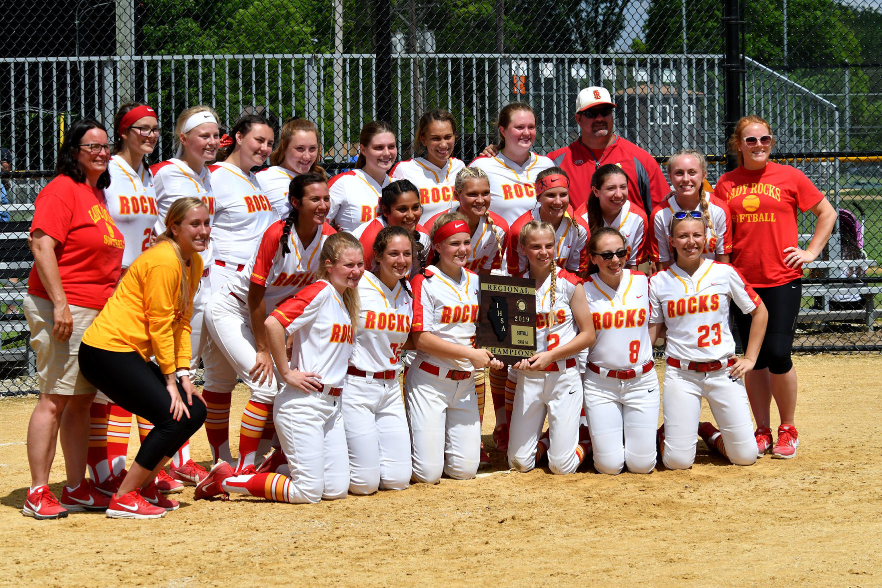 Rock Island vs United Township at Class 4A softball regional final